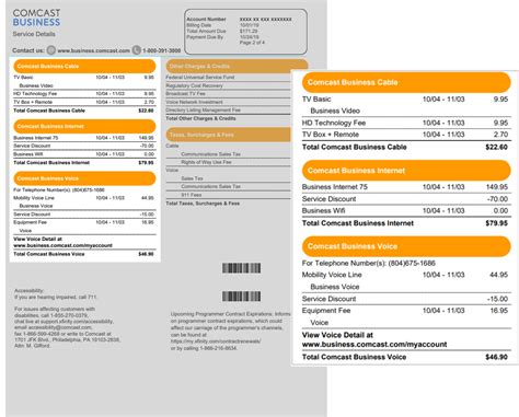comcast phone number billing